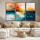 Colorful Abstract Wall Art | Bold Modern Canvas Print |