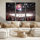 Amerant Bank Arena Wall Art Canvas Print - Basketball Arena by MyGreatCanvas | Canvas Wall Art Prints | Photo Prints & Wall Decor