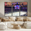 Madison New York Rangers Hockey Stadium Wall Art Canvas