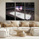 Rogers Place Edmonton Oilers Ice Hockey Stadium Wall Art,