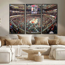 United Center Chicago Bulls Stadium Wall Art Canvas Print