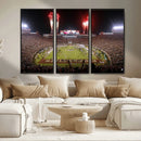 Framed Florida State Seminoles Football Team Print -