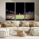 SMU Mustangs Football Team Print - Dallas Gerald J. Ford