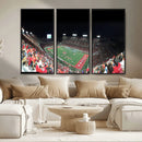 Houston Cougars Football Team Print - Houston TDECU Stadium