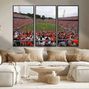 Virginia Cavaliers Football Team Print - Charlottesville Scott Stadium Print Wall Art Canvas by MyGreatCanvas | Canvas Wall Art Prints | Photo Prints & Wall Decor