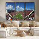 Virginia Tech Hokies Football Team Print - Blacksburg Lane