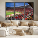 Wisconsin Badgers Football Team Print - Madison Camp Randall by MyGreatCanvas | Canvas Wall Art Prints | Photo Prints & Wall Decor