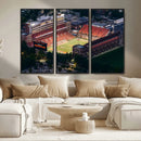 University of Illinois Fighting Illini Football Team Print - by MyGreatCanvas | Canvas Wall Art Prints | Photo Prints & Wall Decor