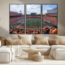 University of Illinois Fighting Illini Football Team Print by MyGreatCanvas | Canvas Wall Art Prints | Photo Prints & Wall Decor