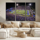 University of Kansas Jayhawks Football Team Print - Lawrence by MyGreatCanvas | Canvas Wall Art Prints | Photo Prints & Wall Decor