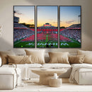 NC State Wolfpack Football Team Print Wall Art - Raleigh