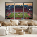 Arizona Wildcats Football Team Print - Tucson Arizona by MyGreatCanvas | Canvas Wall Art Prints | Photo Prints & Wall Decor