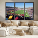Boston College Eagles Football Team Print - Boston Alumni by MyGreatCanvas | Canvas Wall Art Prints | Photo Prints & Wall Decor