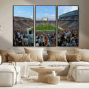 Michigan State Spartans Football Team Art Print - East