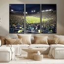 University of Oregon Ducks Football Team Print - Eugene by MyGreatCanvas | Canvas Wall Art Prints | Photo Prints & Wall Decor