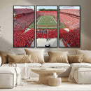 Rutgers Scarlet Knights Football Team Print - Piscataway SHI by MyGreatCanvas | Canvas Wall Art Prints | Photo Prints & Wall Decor
