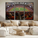 Syracuse University Orange Football Canvas Print, Football