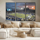 Memphis Tigers Football Team Print - Memphis Simmons Bank