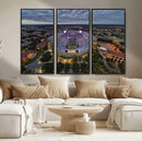 The Louisiana State University Tigers Football Team Print -