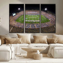 The University of Connecticut UCONN Huskies Football Team by MyGreatCanvas | Canvas Wall Art Prints | Photo Prints & Wall Decor