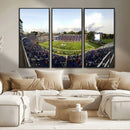 The Duke University Blue Devils Football Team Print - Durham