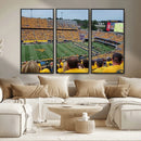 Puskar Stadium Canvas Print Wall Art - Morgantown Print -