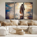 Jesus Walking on Water Wall Art | Ready to Hang Spiritual