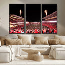 Oregon State Beavers Football Team Print - Corvallis Reser