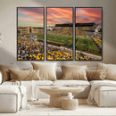 University of Wyoming Cowboys Football Team Print - Laramie by MyGreatCanvas | Canvas Wall Art Prints | Photo Prints & Wall Decor