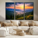 Majestic Mountain Sunrise Print | Landscape Wall Art | by MyGreatCanvas | Canvas Wall Art Prints | Photo Prints & Wall Decor