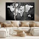 World Map Wall Art Canvas Print – Framed Wall Art for by MyGreatCanvas | Canvas Wall Art Prints | Photo Prints & Wall Decor