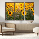 Sunflower Sunshine Wall Art Canvas Print by MyGreatCanvas | Canvas Wall Art Prints | Photo Prints & Wall Decor