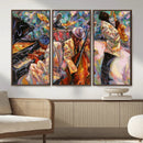 African American Jazz Art Music Abstract Wall Art Painting by MyGreatCanvas | Canvas Wall Art Prints | Photo Prints & Wall Decor
