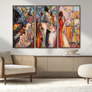 Abstract Afro American Jazz Canvas Wall Art | Music-Inspired by MyGreatCanvas | Canvas Wall Art Prints | Photo Prints & Wall Decor