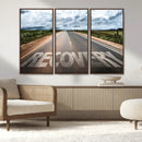 Recovery Road Wall Art Canvas Print