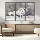 The White Horses Wall Art, Framed White Horses Wall Art