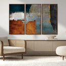 Modern Abstract Canvas Art Canvas Print - Framed and Ready