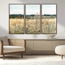 Wildflower Field Wall Art Canvas | Nature-Inspired Landscape