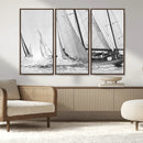 Yacht Sailboat Regatta Canvas Wall Art Canvas Print