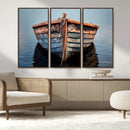 Stunning Vintage Boat Canvas Print | Nautical Wall