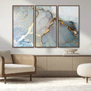 Large Abstract Marble Wall Art Canvas Print for Living Room by MyGreatCanvas | Canvas Wall Art Prints | Photo Prints & Wall Decor