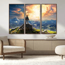Legend of Zelda Breath of the Wild Game Wall Art Canvas, by MyGreatCanvas | Canvas Wall Art Prints | Photo Prints & Wall Decor