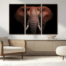 Wild Elephant Wall Art Canvas Print, Africa Savannah Wild by MyGreatCanvas | Canvas Wall Art Prints | Photo Prints & Wall Decor