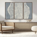 Abstract Tree Ring Wall Art Canvas Print – Nature-Inspired,