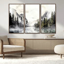 Yosemite Valley Wall Art Canvas Print – Framed and Ready to