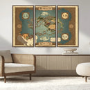 Avatar Wall Art: The Last Airbender Vintage Map - Wall Art