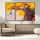 Calvin and Hobbes Tree Scene Canvas Print | 3 Panel Large by MyGreatCanvas | Canvas Wall Art Prints | Photo Prints & Wall Decor