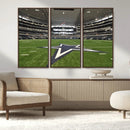 Dallas Cowboys Football Team Print - Arlington AT&T Stadium by MyGreatCanvas | Canvas Wall Art Prints | Photo Prints & Wall Decor