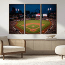 St. Louis Cardinals Baseball Team Print - Busch Stadium Wall by MyGreatCanvas | Canvas Wall Art Prints | Photo Prints & Wall Decor