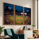 St. Louis Cardinals Baseball Team Print - Busch Stadium Wall